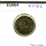 20 EURO CENTS 2009 CYPRUS Coin #EU064.U - Chipre