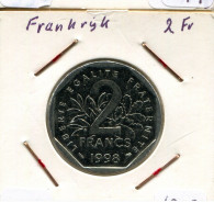 2 FRANCS 1998 FRANKREICH FRANCE Semeuse Französisch Münze #AM615.D - 2 Francs