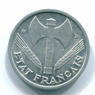 1 FRANC 1944 FRANCE Coin XF/UNC #FR1143.14 - 1 Franc