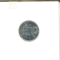 10 HALIEROV 1993 ESLOVAQUIA SLOVAKIA Moneda #AS567.E - Slowakei