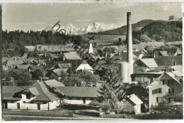 Scharzenburg Und Die Schneeberge - Foto-Ansichtskarte - Verlag Rob. Zbinden Schwarzenburg - Schwarzenburg