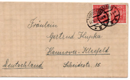 65623 - Polen - 1937 - 2@30gr Wappen A Bf BYDGOSZCZ -> Deutschland - Storia Postale