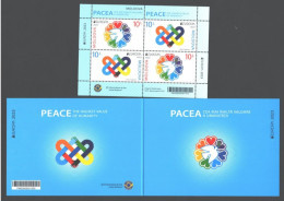 2023 Moldova Europa 2023. PEACE – The Highest Value Of Humanity , Booklet, MNH - 2023