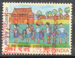 India 2003 Single Stamp Celebrating Children Day In Fine Used. - Gebruikt