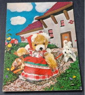 CP Carte Postale à SYSTÈME - MUSICALE - OURS Et Chien En Peluche - Vers 1966 - A Systèmes