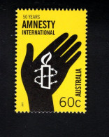 1765421434 2011 SCOTT 3542  (XX)  POSTFRIS MINT NEVER HINGED  - AMNESTY INTERNATIONALE 50TH ANNIV - Mint Stamps