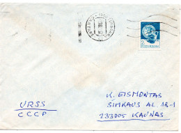 65637 - Rumaenien - 1982 - 2L Keramik EF A Bf TIMISOARA -> KAUNAS (UdSSR) - Storia Postale