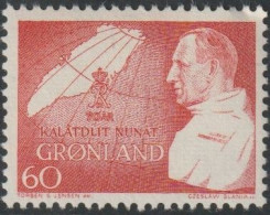 Greenland 1969 The 70th Anniversary Of The Birth Of King Frederik IX MNH - Neufs