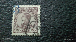 PORTUGAL-1910                  25R                    KING  MANUEL II.      USED - Used Stamps