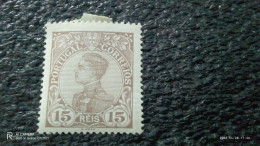 PORTUGAL-1910                  15R                    KING  MANUEL II.             UNUSED - Usati