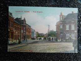 Haine St. Pierre - Pont Brognier, Colorisée, Animée - Edit. F. Bridelance, Binche (X17) - La Louvière