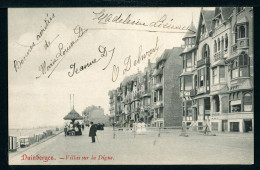 CPA - Carte Postale - Belgique - Duinbergen - Villas Sur La Digue - 1908 (CP22741OK) - Heist