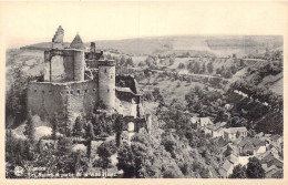 LUXEMBOURG - Vianden - Les Ruines Et Partie De La Ville Haute - Carte Postale Ancienne - Vianden