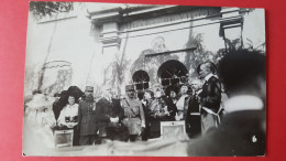 Sarrebourg , Carte Photo Discourt Et Autorités Militaires Devant L'hotel De Ville , Photographe F Knecht - Sarrebourg