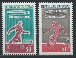 Tchad YT 127-128 Neuf Sans Charnière - XX - MNH Football - Tchad (1960-...)