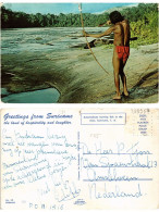 CPM SURINAME-Amerindians Hunting Fish In The River (329959) - Surinam