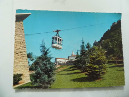 Cartolina Viaggiata "REPUBBLICA DI S. MARINO Funivia"  1971 - San Marino