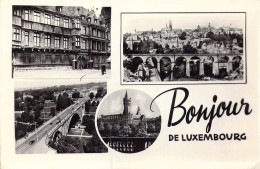 LUXEMBOURG - Bonjour De Luxembourg - Carte Postale Ancienne - Lussemburgo - Città