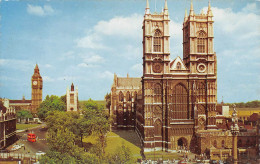 Westminster Abbey And Big Ben, London Ngl. (597) - Westminster Abbey