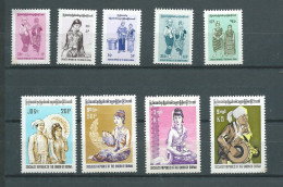 Birmanie - Série Yvert N° 157 à 164 ** 8 Valeurs Neuves Sans Charnière - AE 22303 - Myanmar (Birmanie 1948-...)