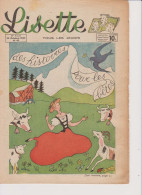 Lisette - Tous Les Jeudis  - 1949 -  N° 43 - 23/10/1949 - Lisette