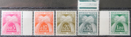 LP3137/98 - 1960 - TIMBRES TAXE - SERIE COMPLETE - N°90 à 94 NEUFS** - Cote (2023) : 70,00 € - 1960-.... Postfris