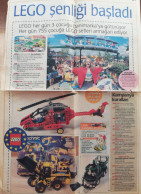 Lego Turquie - "Le Festival LEGO A Commencé. Chaque Jour, Nous Offrons Des Cadeaux Lego à 755 Enfants." 1997 - Zonder Classificatie