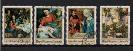 Burundi  1967  Oblitérés Tableaux De La Nativité  Noêl - Used Stamps