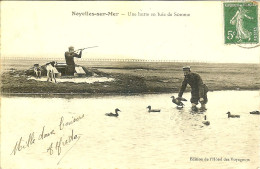 80 NOYELLES SUR MER UNE HUTTE EN BAIE DE SOMME LE PIEGE A CANARD - Noyelles-sur-Mer