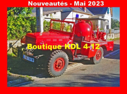 AL SP 185 - Camion Citerne Feux De Forêt Moyen Dodge WC 52 - CHEZAL-BENOIT - Cher - Sapeurs-Pompiers
