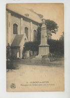 AUBIGNY EN ARTOIS - Monument Aux Morts - Aubigny En Artois