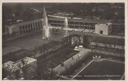 Delcampe - Essen Gruga Park, Hauptrestaurant Mit Wasserfontäne - Essen