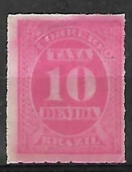 BRESIL    -   Timbres - Taxe   -  1890.   Y&T N° 1 (*) - Timbres-taxe