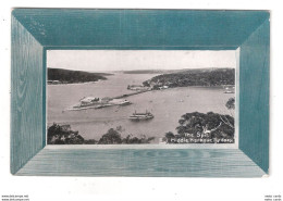 THE SPLIT MIDDLE HARBOUR SHIP SYDNEY NSW AUSTRALIA HB USED 1908 PC - Sydney