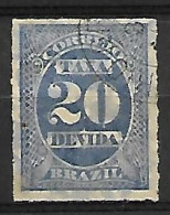 BRESIL    -   Timbres - Taxe   -  1890.   Y&T N° 11 Oblitéré - Strafport