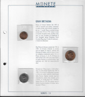 Gran Bretagna - Monete Del Mondo - Fascicolo 13: 1; 2 Cents UNC 1989; 5 Cents UNC 1988 - Autres & Non Classés