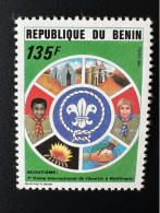 Benin 1994 Mi. 621 Scoutisme Scouts Jamboree Pfadfinder 1er Camp International De L'Amitié Natitingou - Neufs