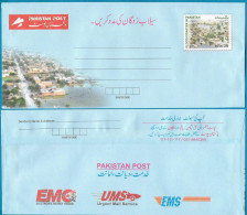 Pakistan : Inland New Postal Envelope For " Flood Victim's Help " Limited Edition  "can Use On Your Address Normal Mail" - Pakistan