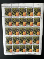 Cameroun Cameroon Kamerun 1998 Mi. 1227 Sheet Planche Bogen Pineapple Ananas 125 F - Camerun (1960-...)