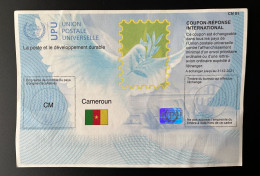 Cameroun UPU Union Postale Universelle La Poste Et Le Développement Durable COUPON-REPONSE INTERNATIONAL IRC IAS CRI - Kameroen (1960-...)