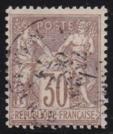 France  .  Y&T   .   69    .   O   .    Oblitéré - 1876-1878 Sage (Tipo I)