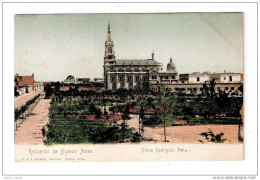 Argentine Recuerdo De Buenos Aires Plaza Rodriguez Pena - Carte Precurseur Avant 1903 - Unused - Argentinien