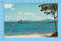 Post-Card, Ossipee Lake And Mt Chocorua ( White Mountain ) Floating Diving Board - Carte Postale - White Mountains