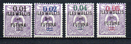 Col33 Colonie Wallis & Futuna N° 26 à 29 Neuf X MH Cote : 4,00€ - Ungebraucht