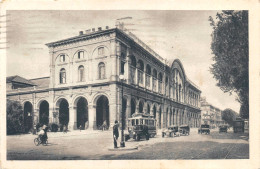 20288 " TORINO-STAZIONE DI PORTA NUOVA " ANIMATA-TRAMWAY,AUTO ANNI '30-VIGILE URBANO-VERA FOTO-CART. POST.SPED.1934 - Stazione Porta Nuova