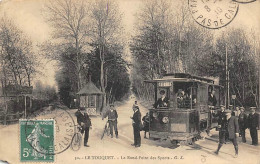 Le Touquet . Paris-Plage   62       Tramway  Le Rond Point Des Sports  - Défaut D'angle  -       .     (voir Scan) - Le Touquet