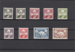 Greenland 1938  - Michel 1-7 MNH ** - Nuevos