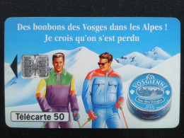 ► France :  Bonbons La Vosgienne SKi .  150 000 Ex - Lebensmittel