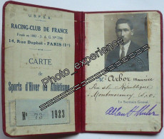 Photo Carte RACING CLUB DE FRANCE  Sportif Sport D'Hiver Athlétisme 1923 France - Athletics