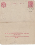 Australie Victoria Entier Carte Lettre Two Pence Cachet MELBOURNE NO 15 - 1901 - Cartas & Documentos